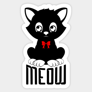 14 - MEOW Sticker